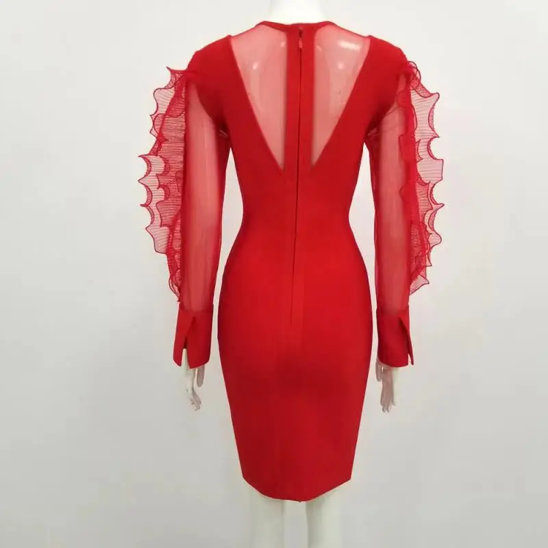 2019 вискозное элегантное женское Клубное платье Vestidos осенняя мода сексуальное с