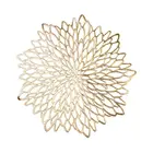 80% горячая Распродажа 38 СМ Круглая полая Подставка-цветок настольная чаша тарелка коврик Декор Вечерние