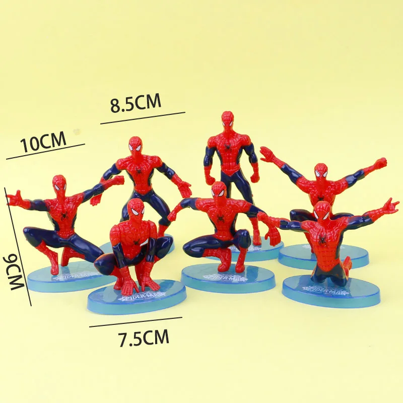 Украшения для торта на день рождения Disney мстители Человек-паук топпер браслеты