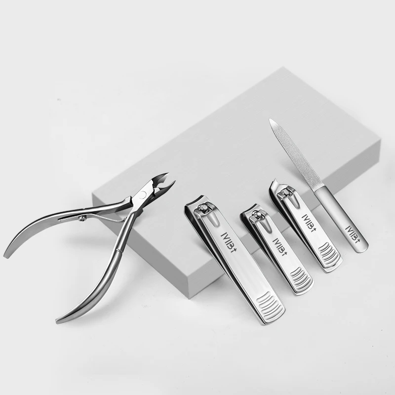 Кусачки для ногтей из нержавеющей стали набор маникюра профессиональные ножницы