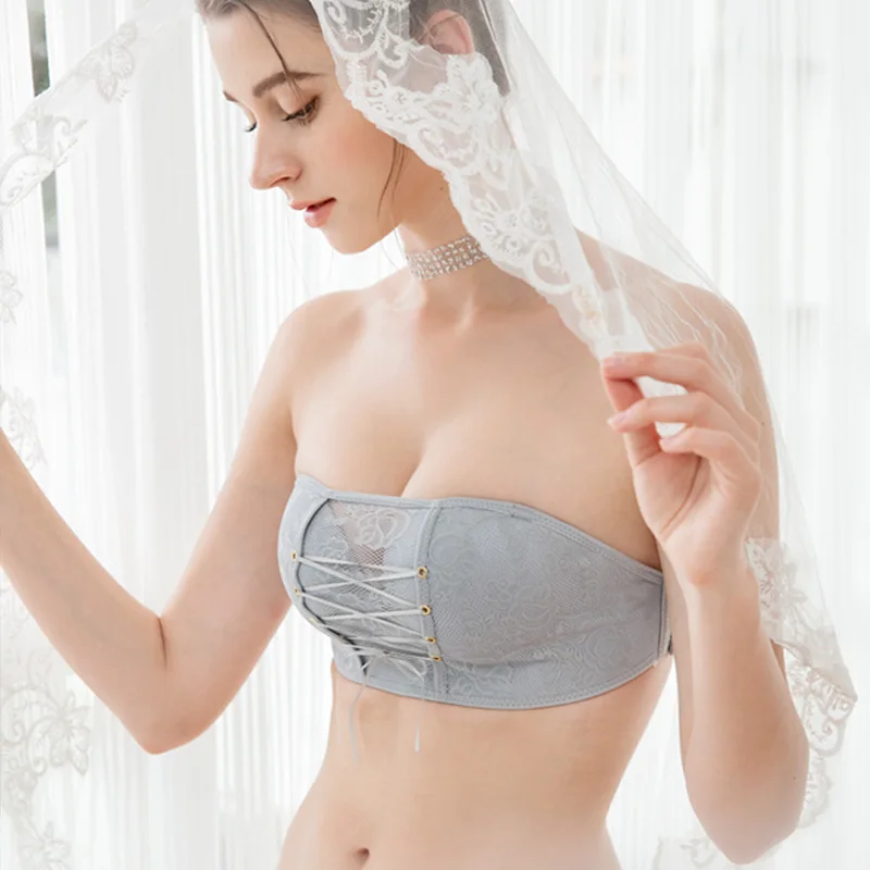 2019 без бретелек c ремешком пуш ап Невидимый Для женщин бюстгальтер сексуальный
