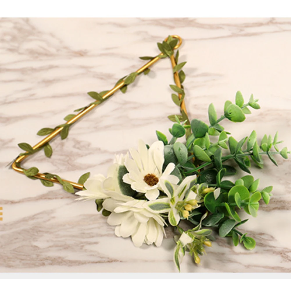 2019 многоугольник нордический кулон венок цветок подвесной имитация креативный