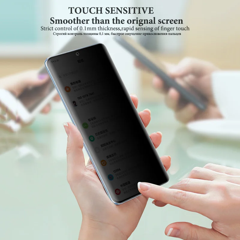 Anti Spy Privacy Hydrogel Film For Xiaomi 11  Lite Mi 10 CC9 Pro Soft Film For Redmi Note 11 10 Pro Max 9 8 7 Screen Protector