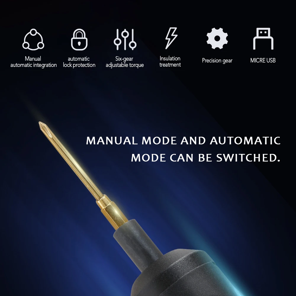 Двухходовой электрический шуруповерт с 12 сверлами шестишестеренный