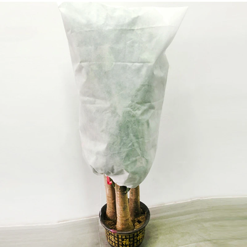 

Warm Cover Tree Shrub Plant Protecting Bag Frost Protection Yard Garden Winter Drawstring Plant Fruit Vegetable Mesh Net Garden