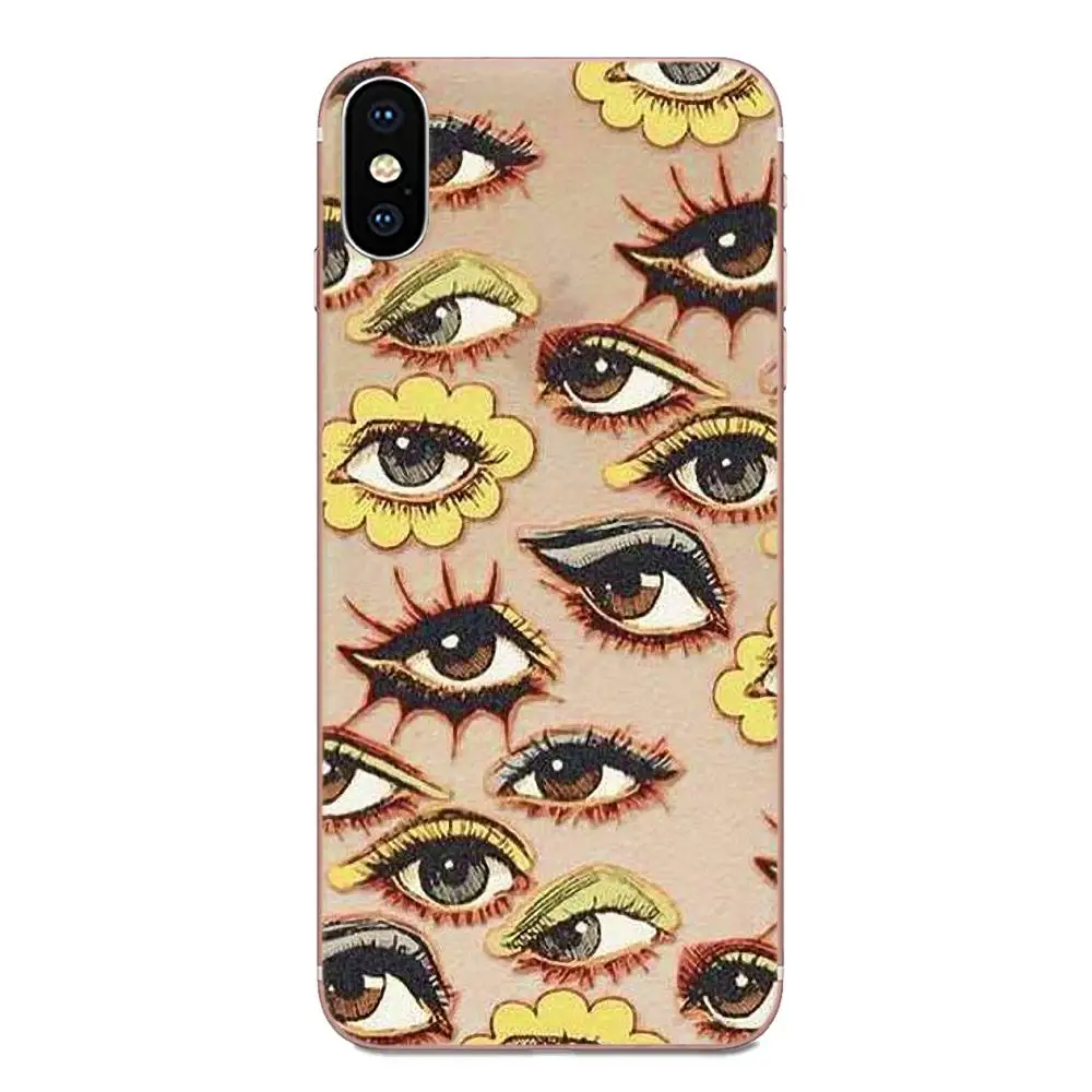 Золотая фольга сглаза Румяна Мягкие Горячие продажи для HTC Desire 530 626 628 630 816 820 830 One A9