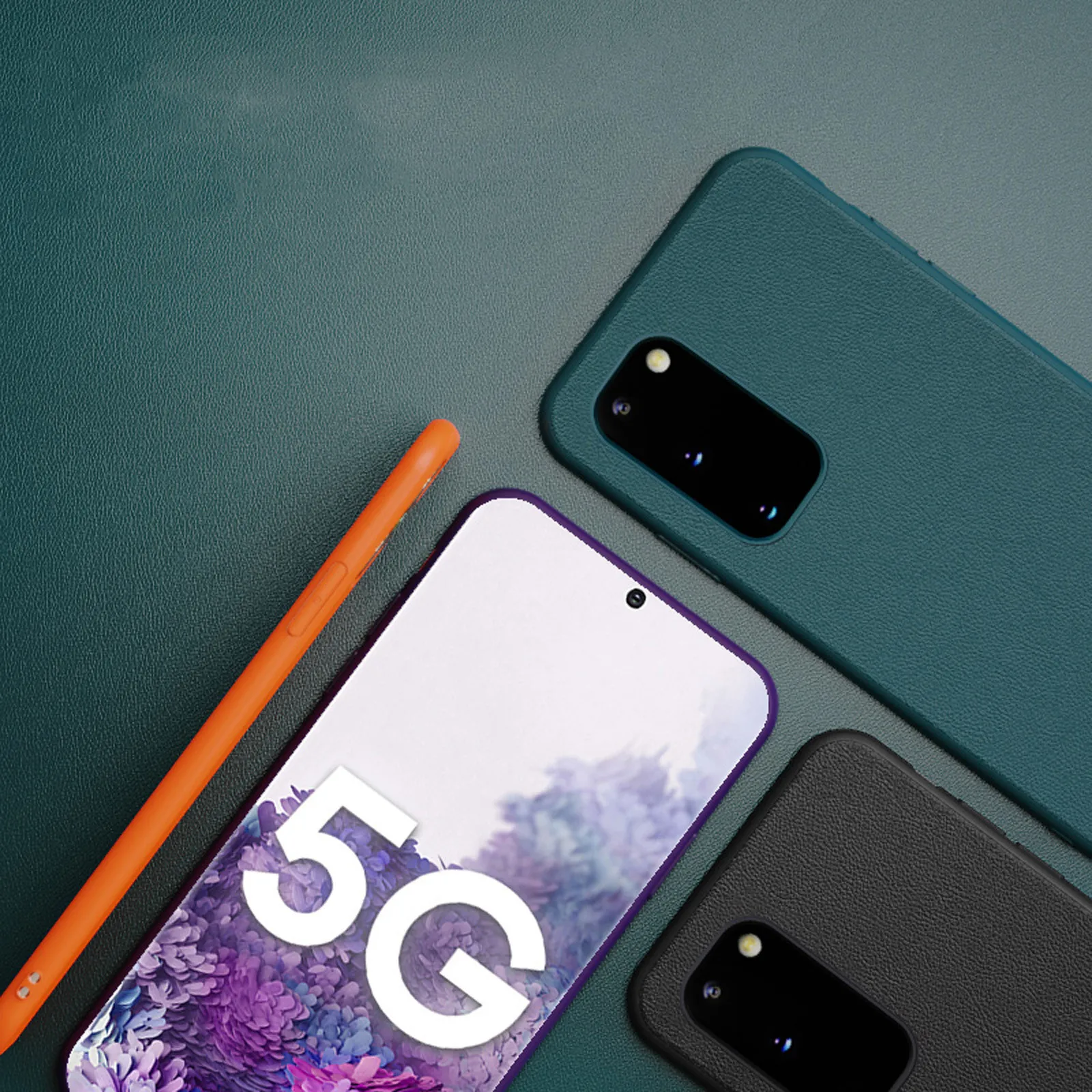 Модный выбор и легкий Красочный милый чехол для Samsung S20 Премиум кожаный