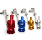 Выхлопная труба для мотоцикла и автомобиля, имитация турбо свистка, звуковой глушитель, выдувной клапан, универсальный симулятор свистка