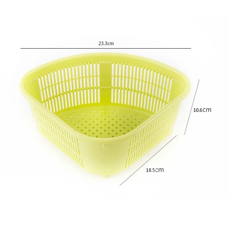 Новинка горячая распродажа триангловидная полка для слива хранения присоска