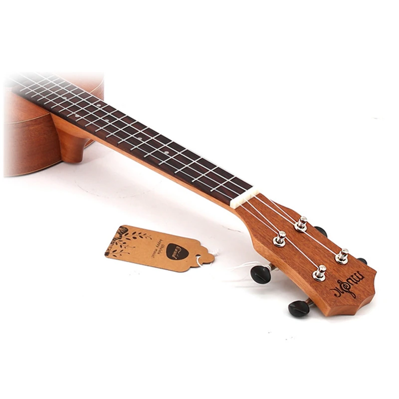 23 &quotвесь Sapele Ukulele цветок концерта и гриф из розового дерева Электрический