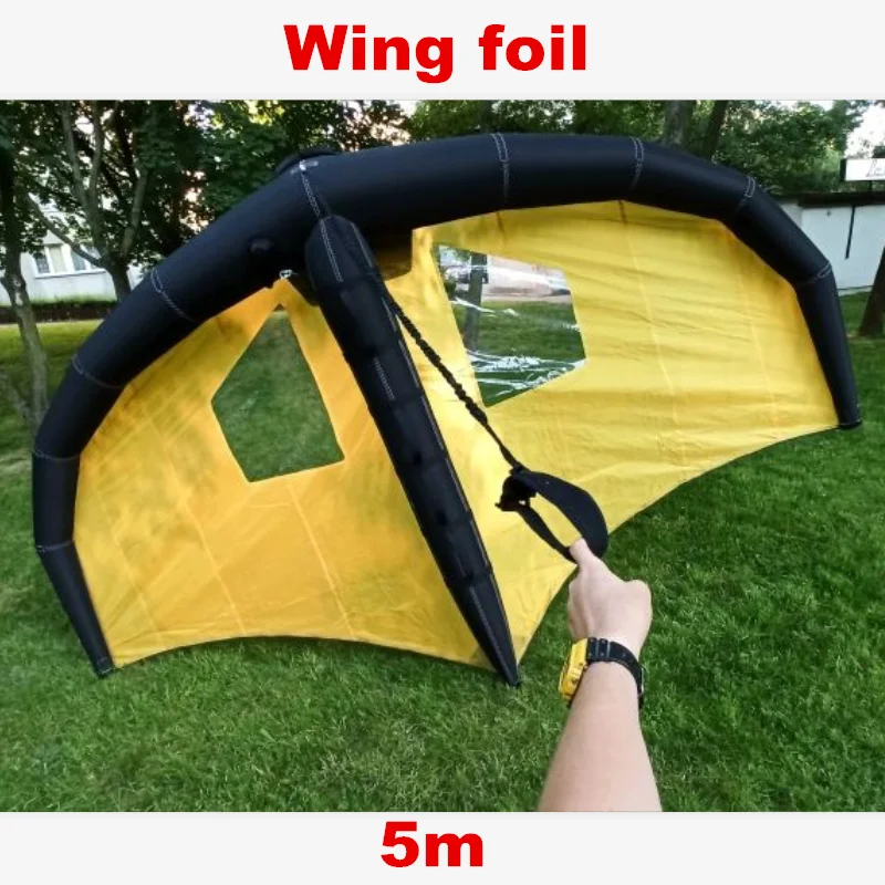 

Wing Foil Kite Surfing Infflatable Wings 5M For Water Sports