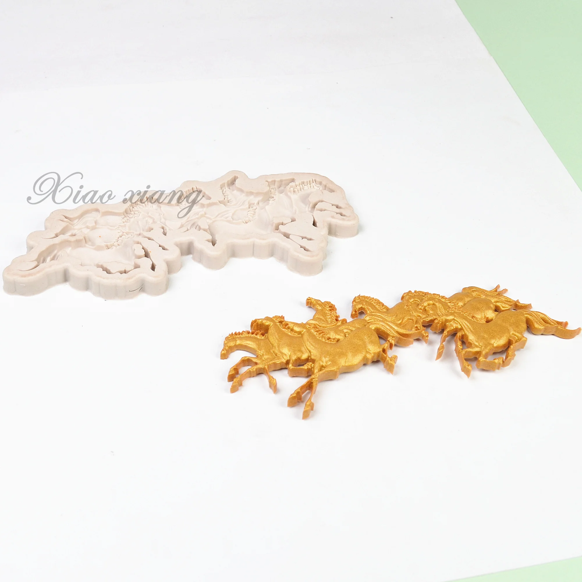 Бегущая в форме лошади помадка искусственное печенье конфеты шоколад форма | Дом