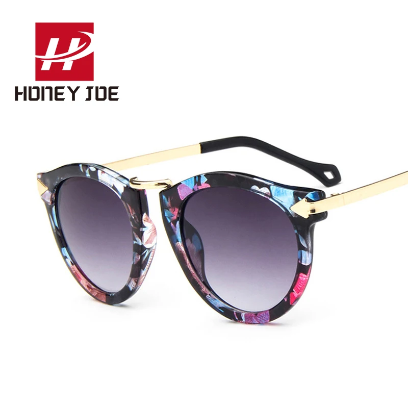 Женские солнцезащитные очки кошачий глаз винтажные брендовые дизайнерские