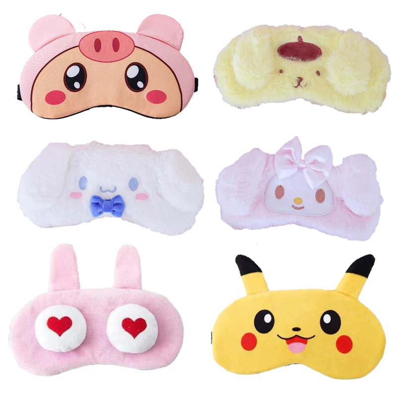 Sanrioed Kawaii Мультфильм Плюшевая Игрушка помпон пурин мимелоди Коричный затенение