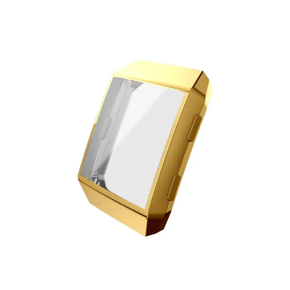 ultra slim precise screen protective case cover for fitbit ionic smart watch wearable devices accessories free global shipping