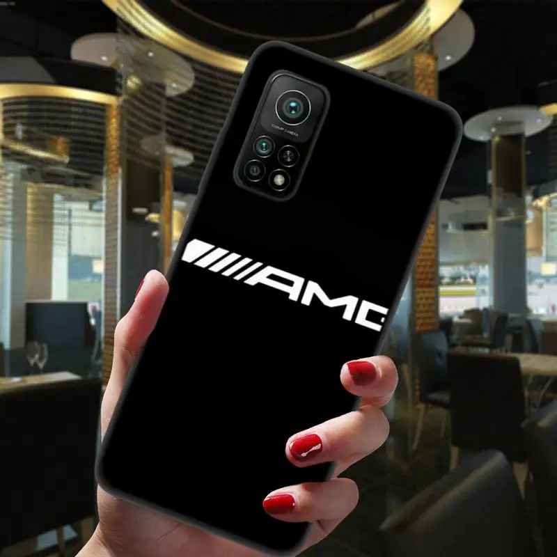 

Luxury Car Mercedes Benz Phone Case For Xiaomi 5 6 6Plus 6X 8 9se 10 10Pro Not2 3 10lite Mix2 2S 8lite Max2 3 F1 5X AMG