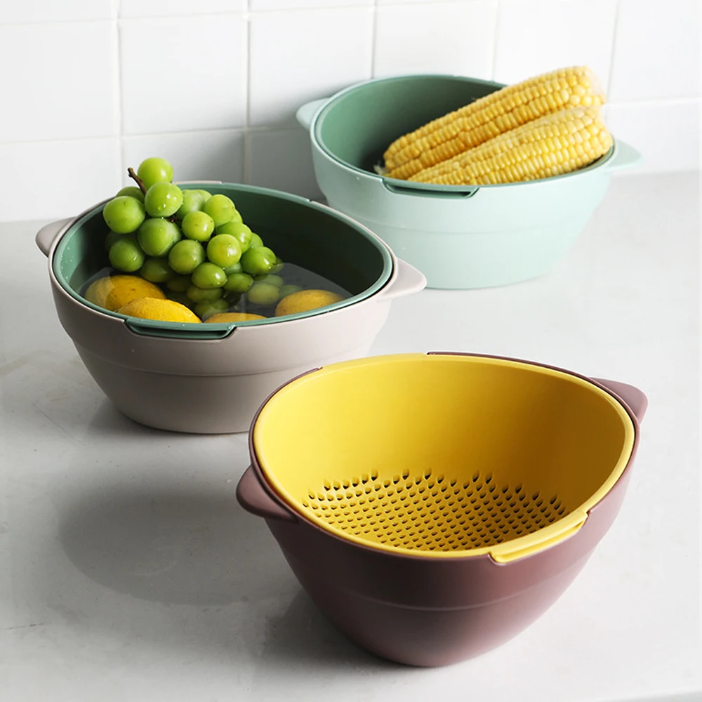 Новинка 2020 креативная сливная корзина для дома многофункциональная двойная