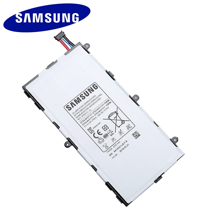 Original Tablet Battery T4000E For Samsung GALAXY Tab 3 7.0 T210 T211 T2105 T217A Replacement Authentic Battery 4000mAh