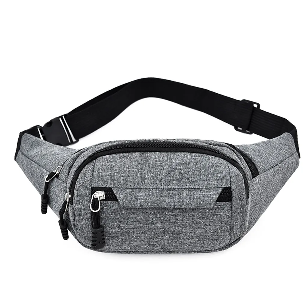 

Men Waist Packs heuptas hip bag Women's waistband Banana Waist Bags Oxford Waist bag pack purse bolso cintura