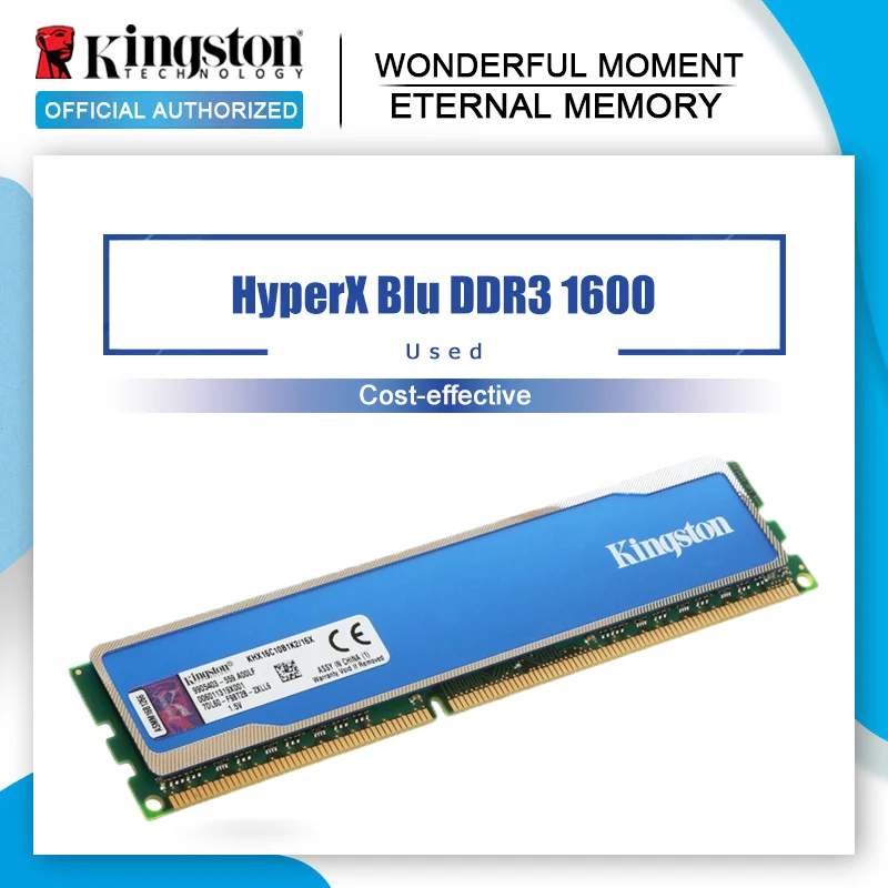 Память ОЗУ для ПК Kingston HyperX FURY б/у модуль памяти оперативной настольного