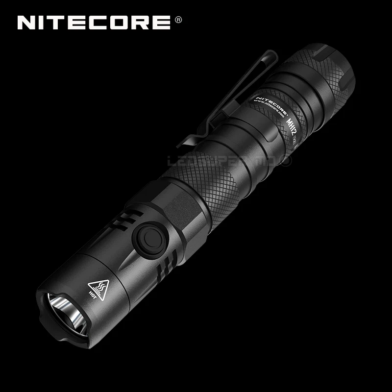 Светодиодный Многофункциональный фонарик NITECORE MH12 V2 CREE XP L2 V6 1200 люмен 21700 с двойным