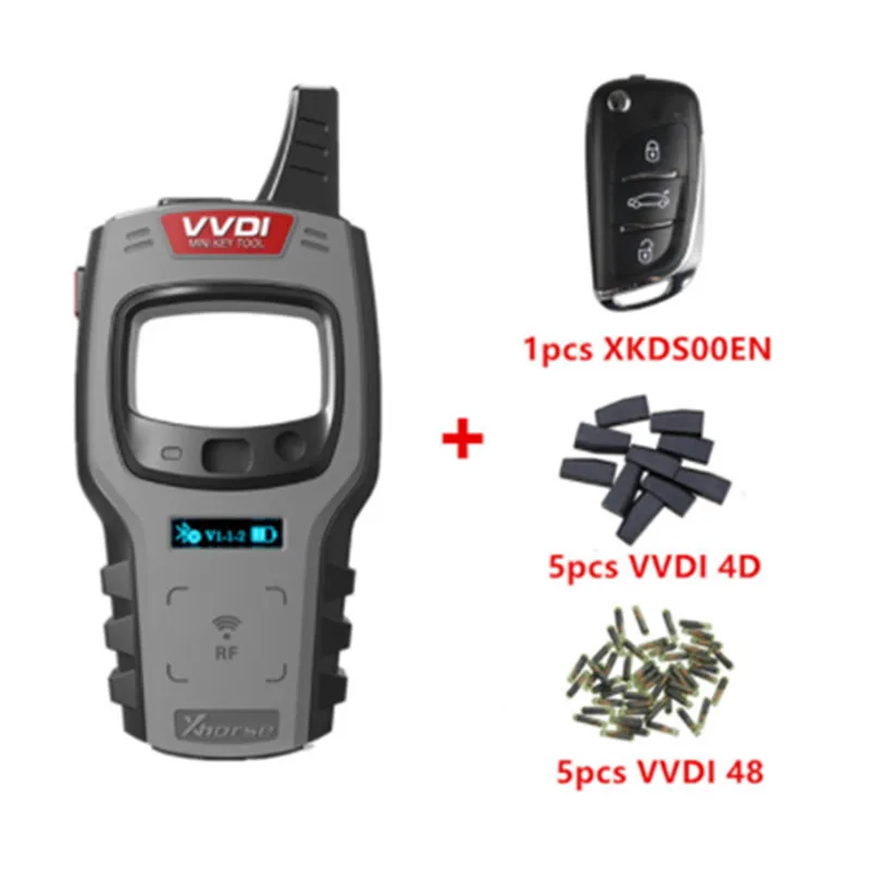 

Оригинальный мини-ключ Xhorse VVDI, дистанционный ключ, программатор с бесплатным 96 бит, функция клонирования 48 бит, Поддержка IOS и Android