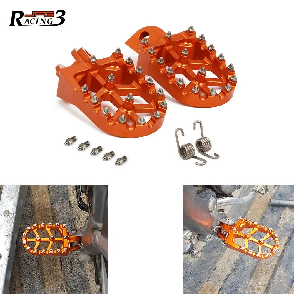 

Motorcycle Foot Pegs For KTM Husqvarna Beta EXC MXC XCW SXS SXS-F EXC-F XC-F XC-W TC TE FC 65 85 125 150 200 250 300 350 450 500