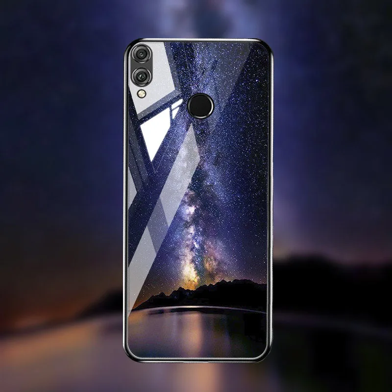 M042 Чехол для телефона для huawei Honor 10 Lite чехол Coque для huawei Honor 9 Lite Play 8A 8C 8s 7A 7C Pro 8x Max протектор из закаленного стекла Стекло бампер - Цвет: M042
