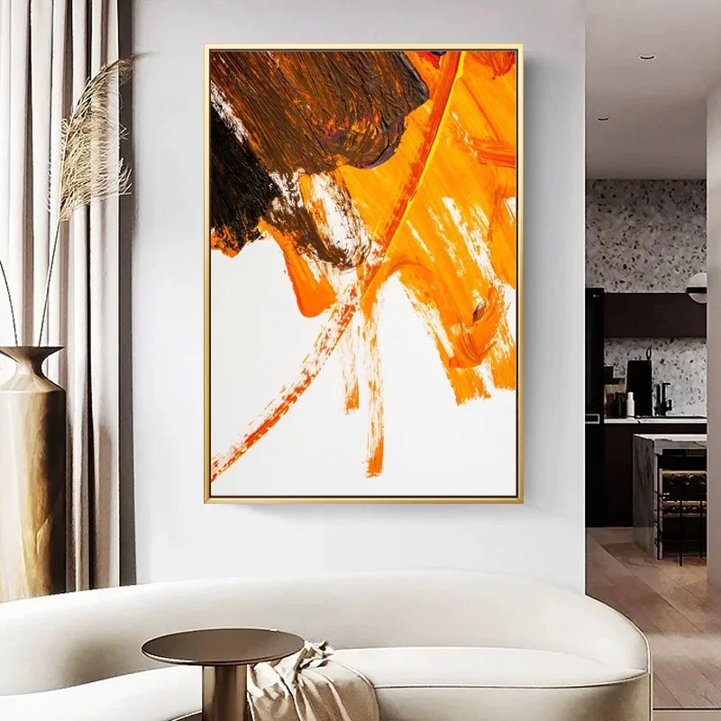 Ручная роспись маслом абстрактная декоративная живопись на холсте плакаты и