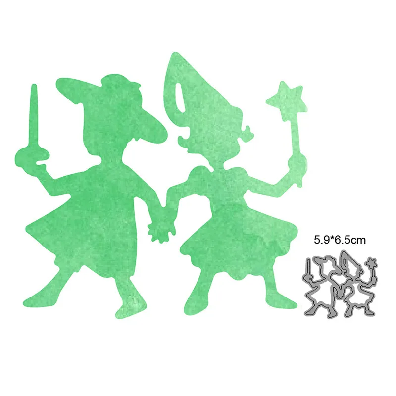 

Metal Cutting Dies Cut Mold Christmas Die Elf Angel Decoration Scrapbook Paper Craft Knife Mould Blade Punch Stencils