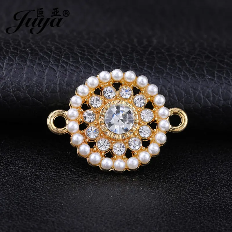 

10 шт./лот Подвески с кристаллами и жемчугом для изготовления ювелирных изделий, модные женские браслеты, подвески, ожерелья, «сделай сам», ак...