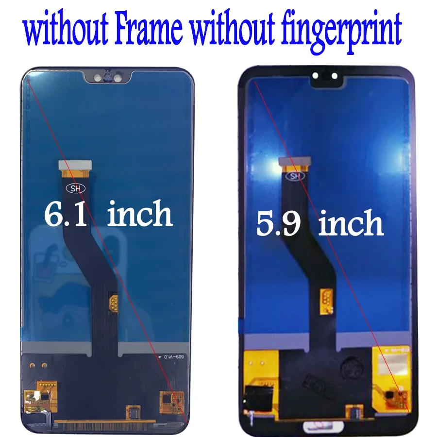 TFT 6 1 "для Huawei P20 Pro lcd CLT AL01 L29 ЖК дисплей сенсорный экран дигитайзер сборка для LCD