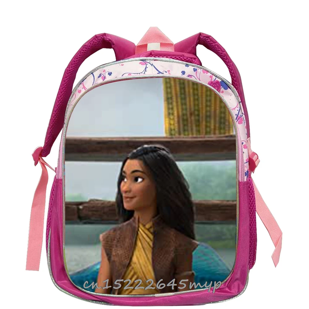 Рюкзак для мальчиков с героями мультфильмов школьный рюкзак Raya and The Last Dragon