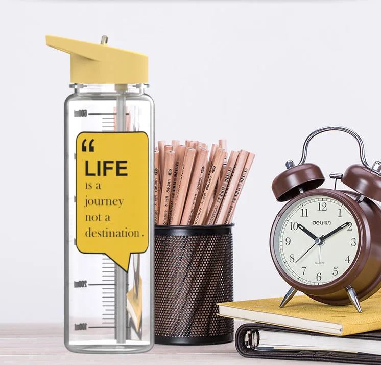 Тритан бутылка для напитков Спортивная воды протеиновый шейкер наружная