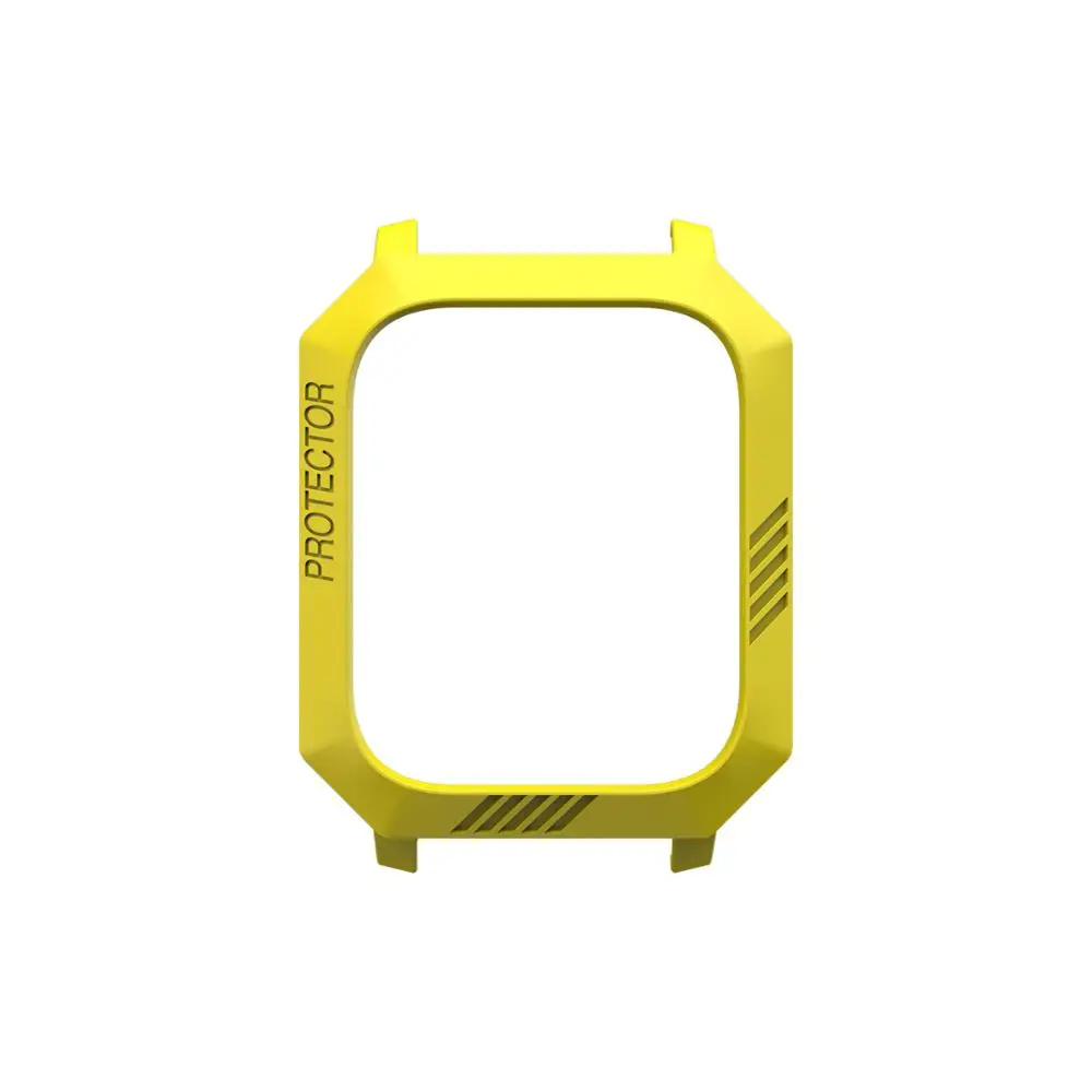 Чехол для Amazfit GTS чехол для huami аксессуары для умных часов Жесткая Броня SIKAI - Цвет: Цвет: желтый