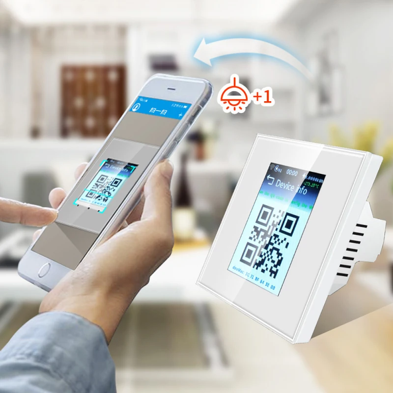 

EU US LCD Dimmer Smart Wifi Dimmer Switch 220V 110V APP Voice Control Work With Alexa Google Home Assistant For Apple Homekit