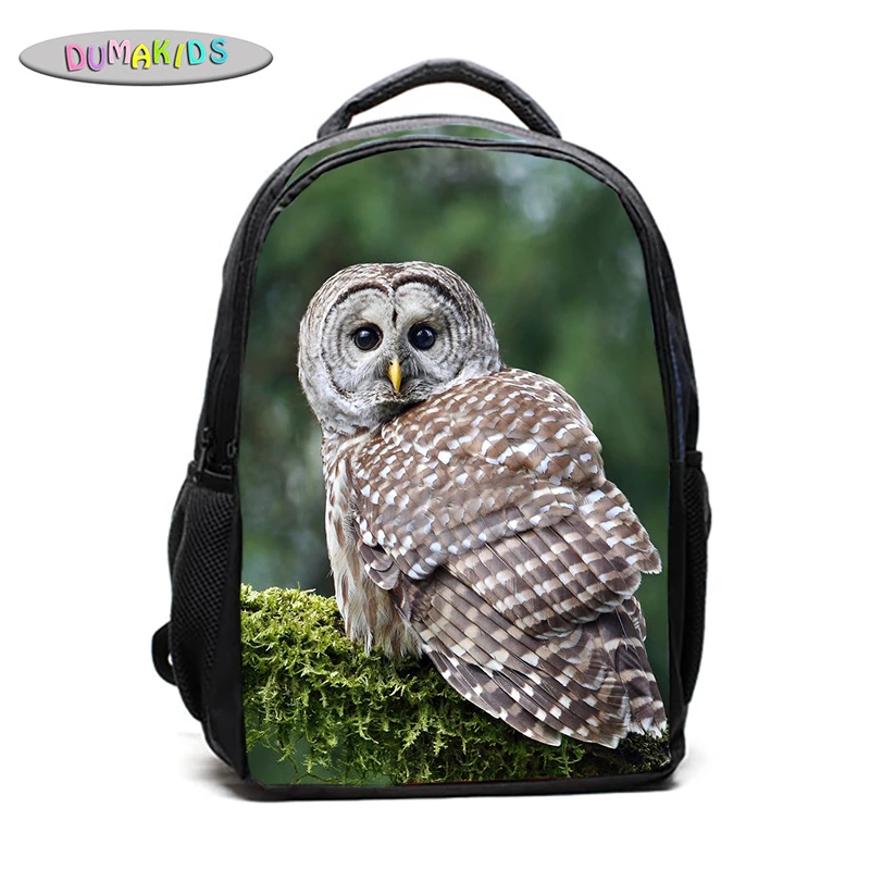 Рюкзак с принтом Совы и орла сумка рюкзак детская пантера школьный для книг