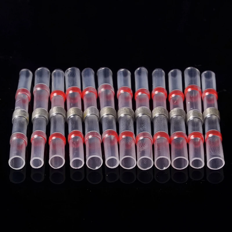 10/20/50 шт. термоусадочные клеммы для пайки изолированные водостойкие соединители