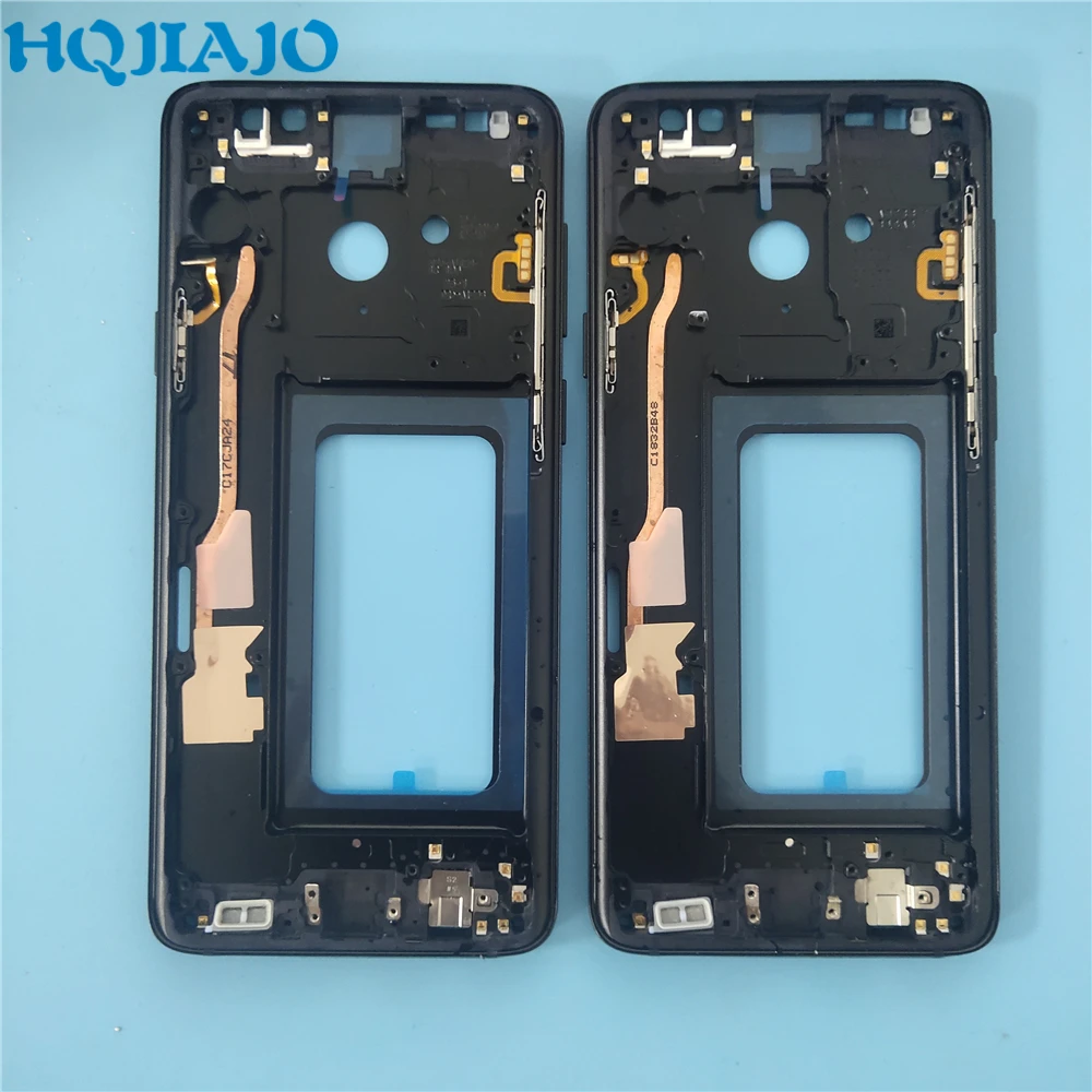 Для Samsung Galaxy S9 G960 G960F + Plus G965 G965F корпус телефона шасси ЖК-пластина новая средняя