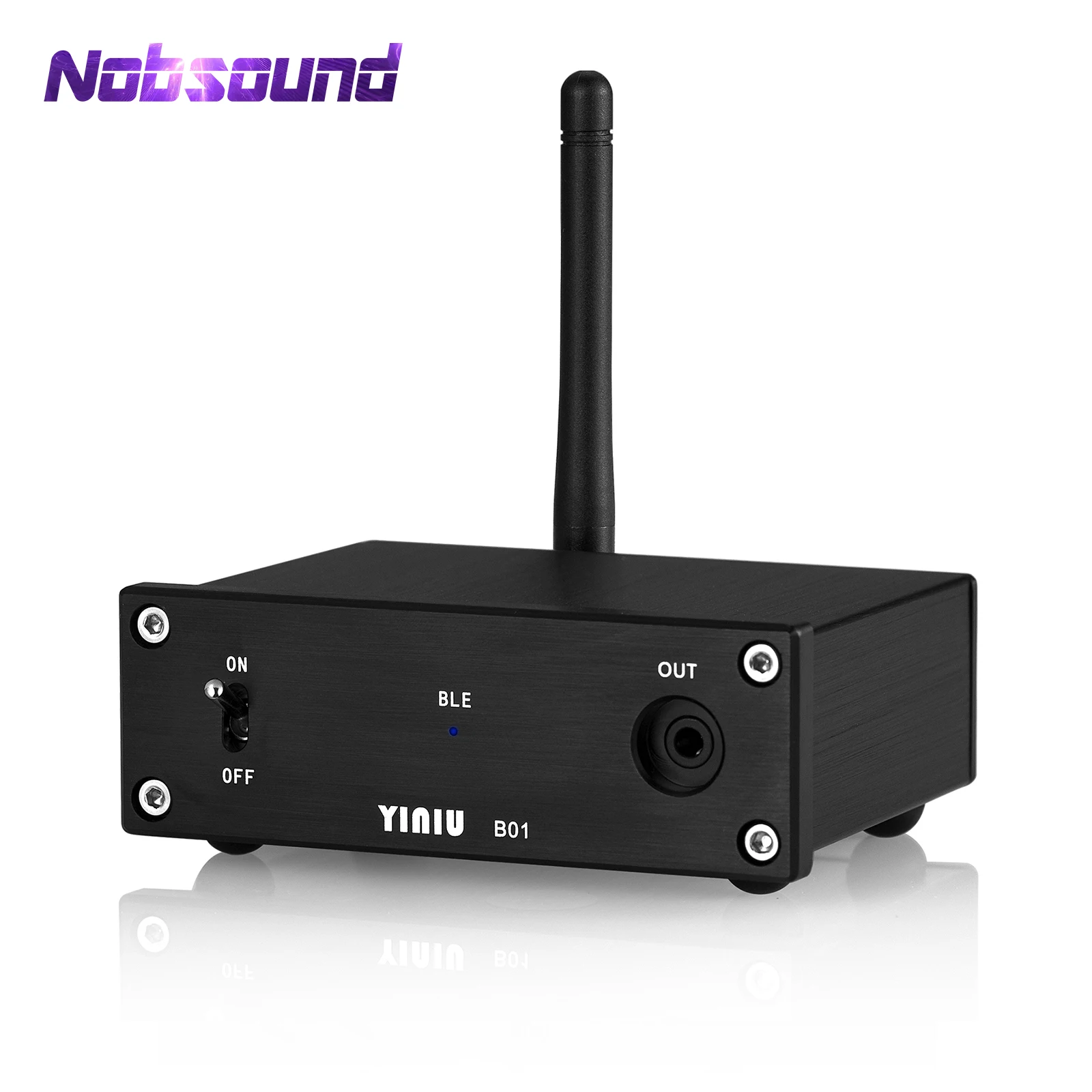 Nobsound Мини Bluetooth 5 1 стерео приемника цифро-аналоговый преобразователь DAC усилитель