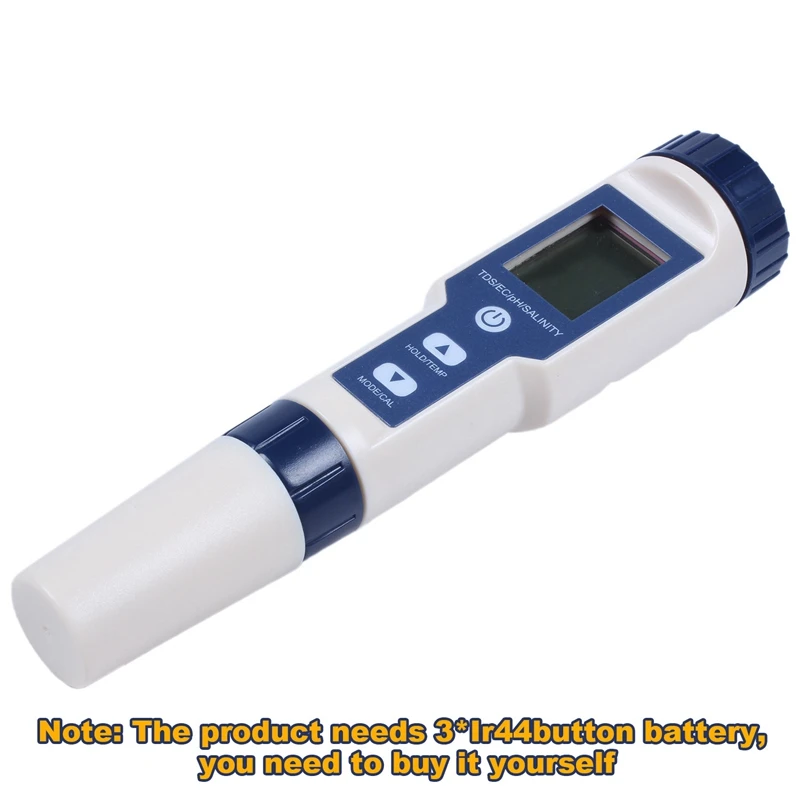 Акция! Измеритель TDS/EC/PH/солености/температуры цифровой тестер качества воды для