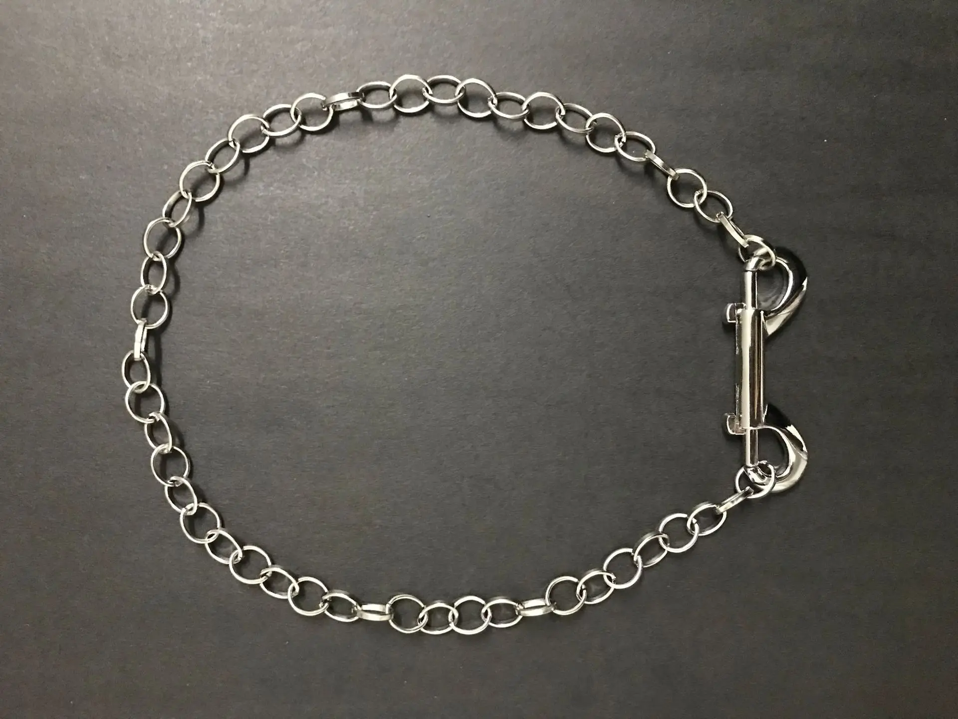 

Open alloy short necklace street hip hop fashion casual alloy necklace chain necklace goth choker