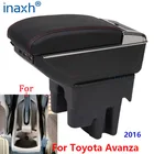 Подлокотник для Toyota Avanza для TOYOTA AVANZA 2016, автомобильный подлокотник, интерьер, специальные аксессуары, центральный контейнер для хранения
