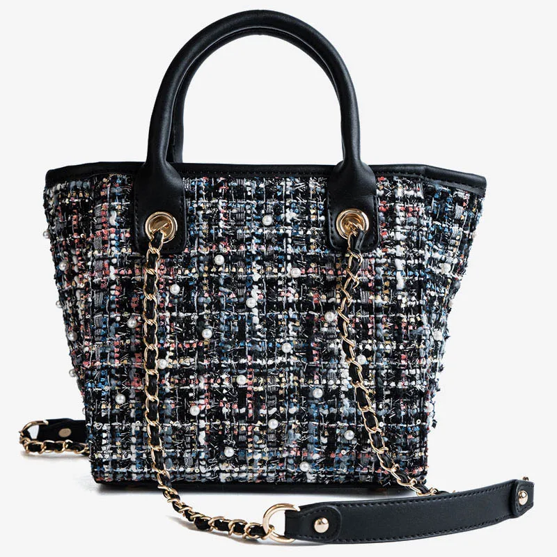 Новый известный бренд женские сумки 2019 модная клетчатая большая женская сумка