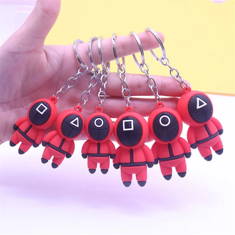 Креативные Подвески в виде солдатиков из серии мерцание 3d мини-кукла брелок для