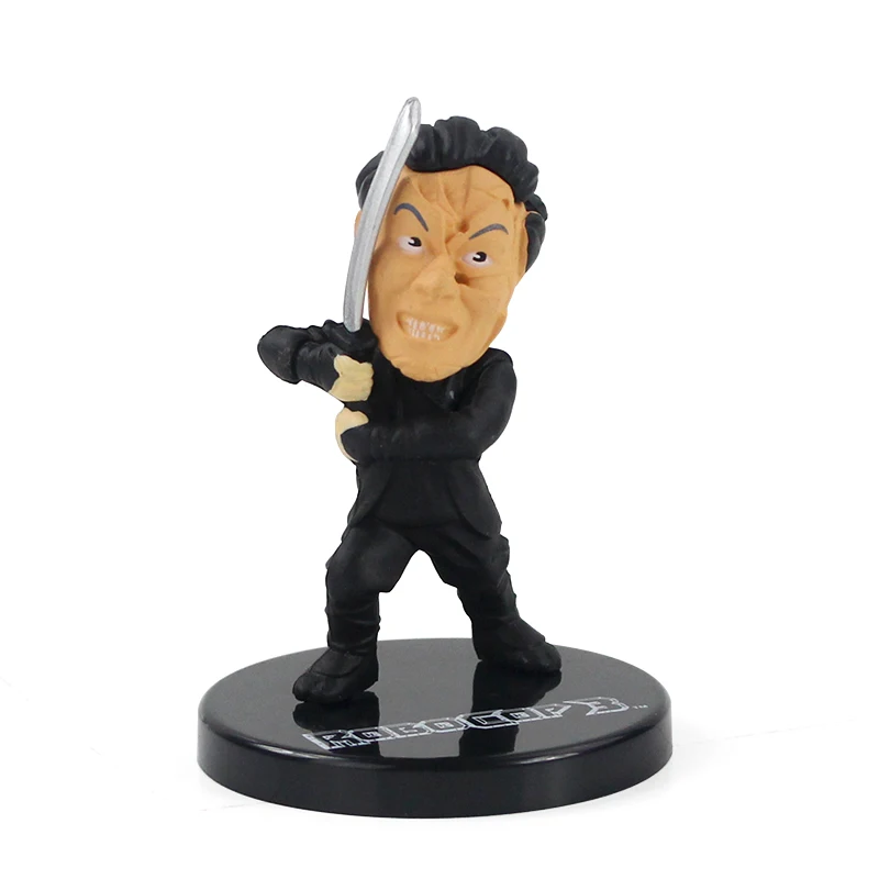 Фигурка Робокопа 5 шт./лот игрушечный робот полицейский с пистолетом мечом оружие