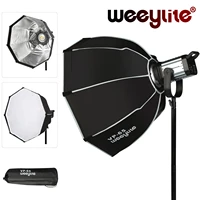 weeylite vp 65 65cm octagon umbrella softbox portable outdoor folding flash soft box for video light speedlite hotography lights