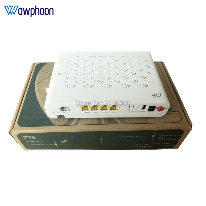 Модем-маршрутизатор ZTE F660 GPON ONU ONT с 1GE + 3FE TEL USB Wifi английская версия ont zte | Мобильные