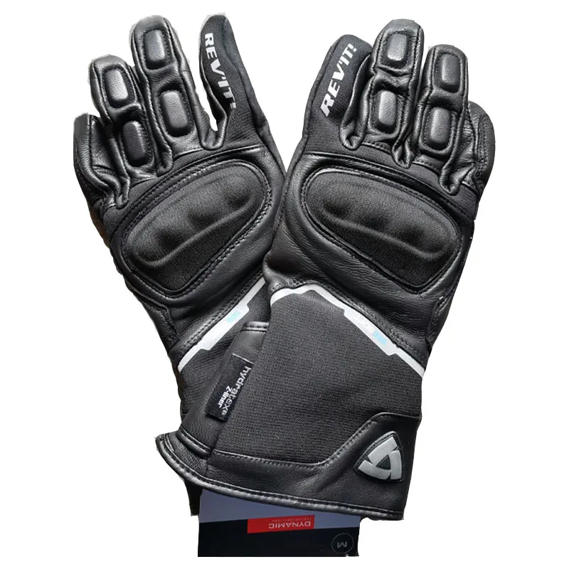 Зимние водонепроницаемые Мотоциклетные Перчатки вершины H2O Кожаные