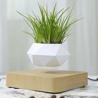 levitating air bonsai pot rotation flower pot planters magnetic suspension floating pot potted plant home without plants